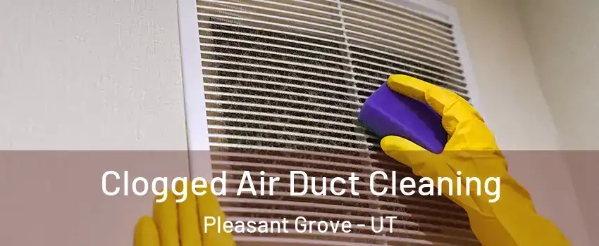  Clogged Air Duct Cleaning Pleasant Grove - UT