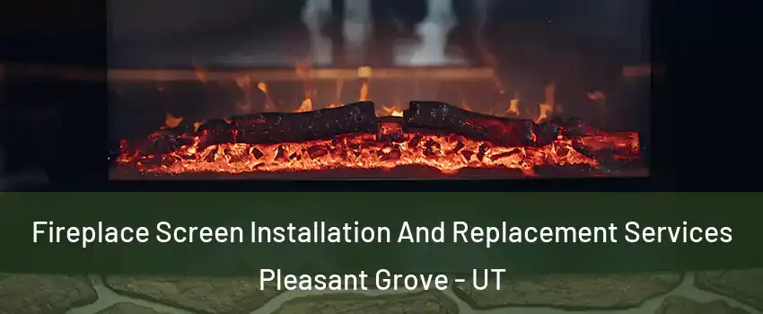  Fireplace Screen Installation And Replacement Services Pleasant Grove - UT