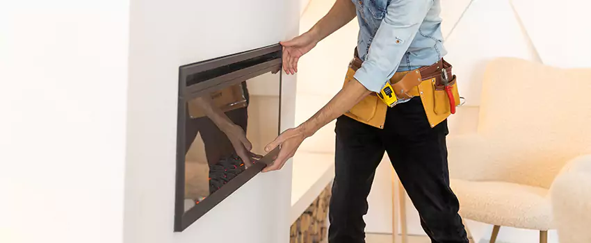 Metal Fireplace Installation in Pleasant Grove, Utah