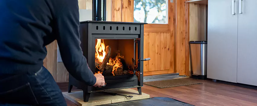 Open Hearth Wood Fireplace Installation in Pleasant Grove, UT