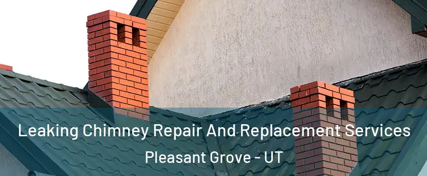 Leaking Chimney Repair And Replacement Services Pleasant Grove - UT